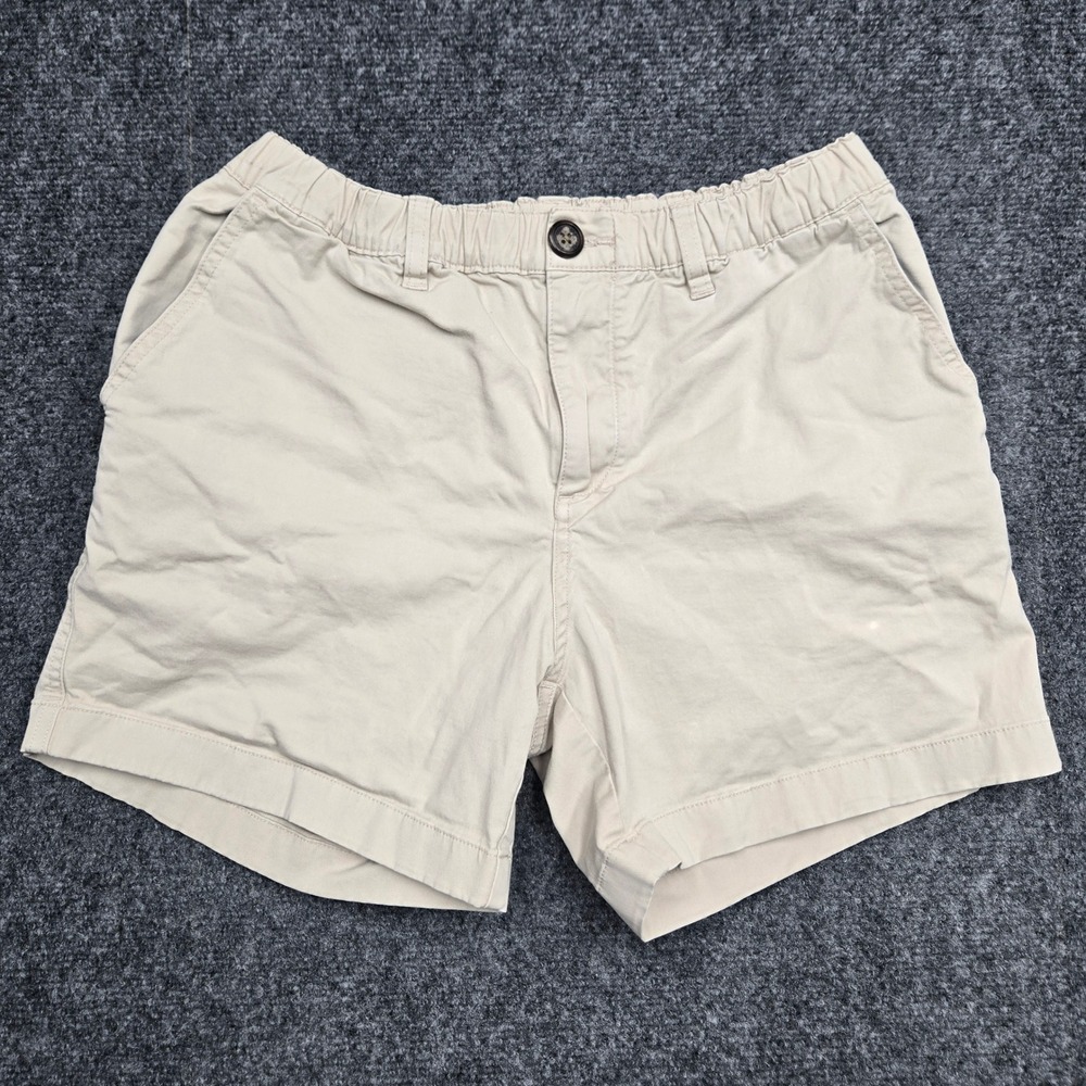 Chubbies Mens Size Small Regular W28 Khaki Tan Stretch Twill Performance Shorts